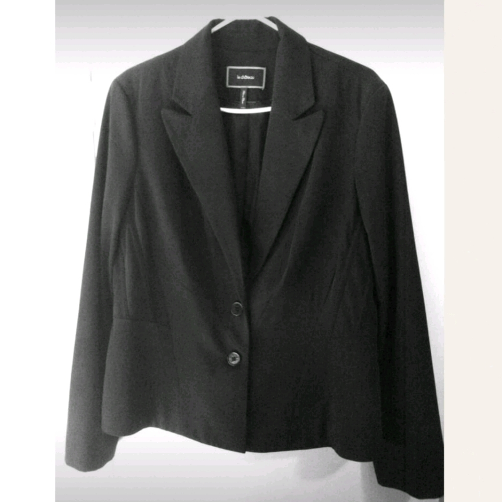 Black Peplum Blazer NEW
